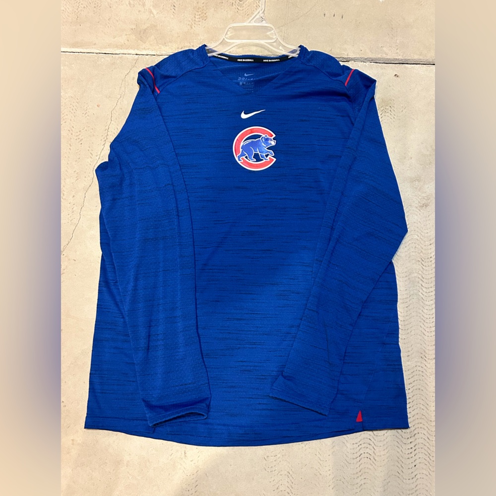 Chicago Cubs Nike Dri-Fit Long Sleeve Shirt